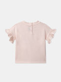 t-shirt cerise à sequins MOKETTE / 25E2PFJ3TMCD317