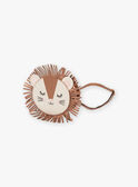 Sac bandoulière cannelle forme tête de lion  GLABAETTE / 23H4PFI1BES809