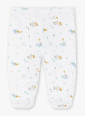 Ensemble veste croisée en velours et pantalon en tubique bébé garçon ZOEL / 21E0NGG1ENS020