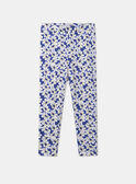 Legging molleton fleuri MELEGETTE / 25E2PF81LGC238