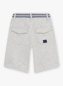 Bermuda gris chiné enfant garçon 22E3PGT1BERJ920