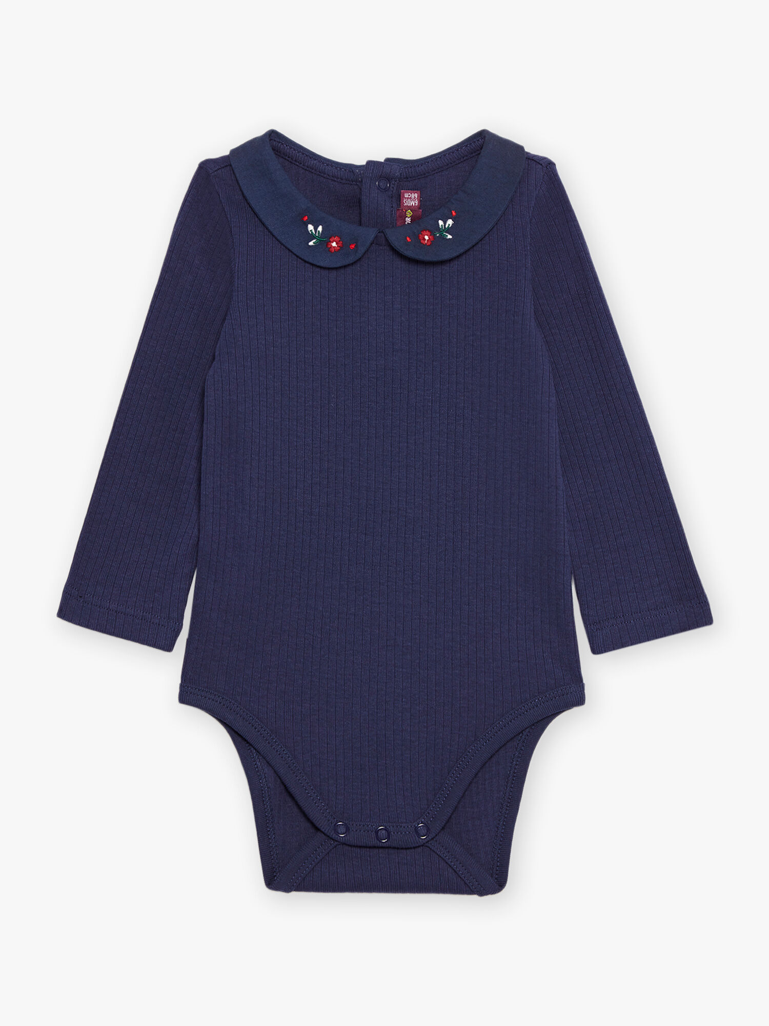 Body fille shop col claudine