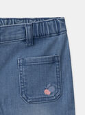 Jean slim bleu Fille NOSLIMETTE / 25H2PFP1JEAP269