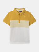Polo Tricolore Jaune MIPOLAGE 2 / 25E3PGT1POLB106