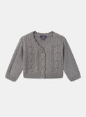 Cardigan tressé fantaisie LANADIA / 24H1BFQ1CAR940