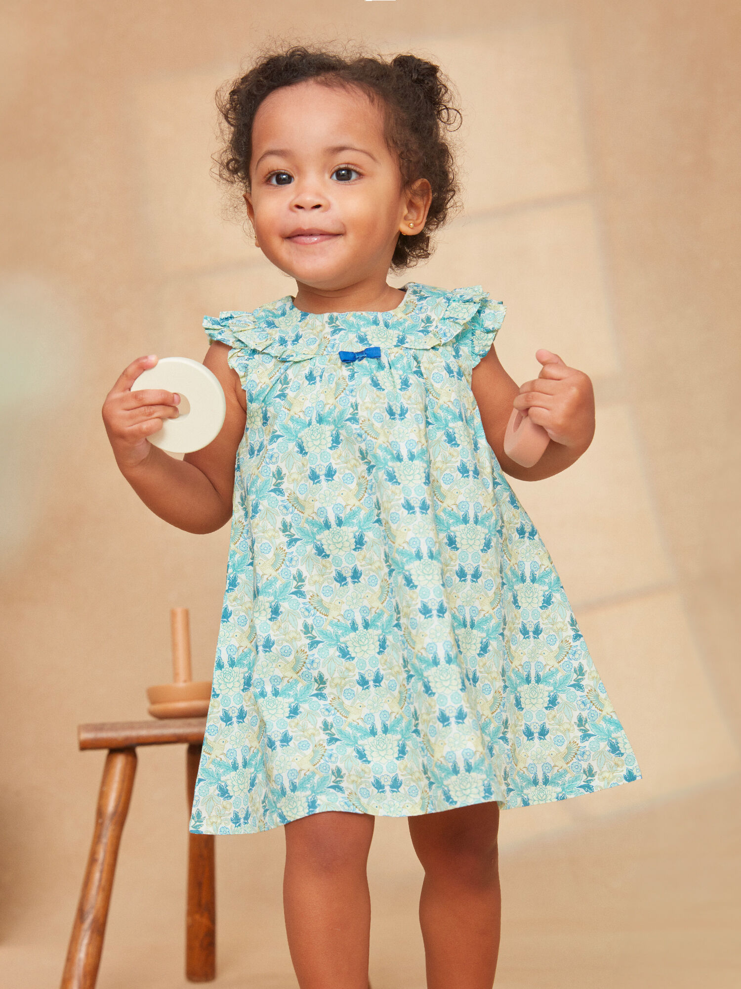 Robe imprimée oiseaux hot sale