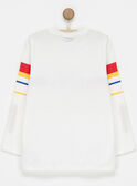 Tee shirt manches longues ecru NIELAGE / 18E3PGI1TML001