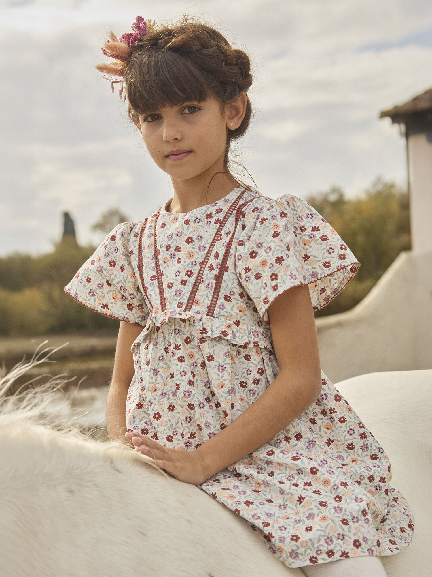 Robe Nouvelle Collection Imprimes exclusifs Mode Enfant de 0 a 11 ans Sergent Major
