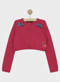 Cardigan fuchsia ROUZOYETTE / 19E2PFM1CAR304