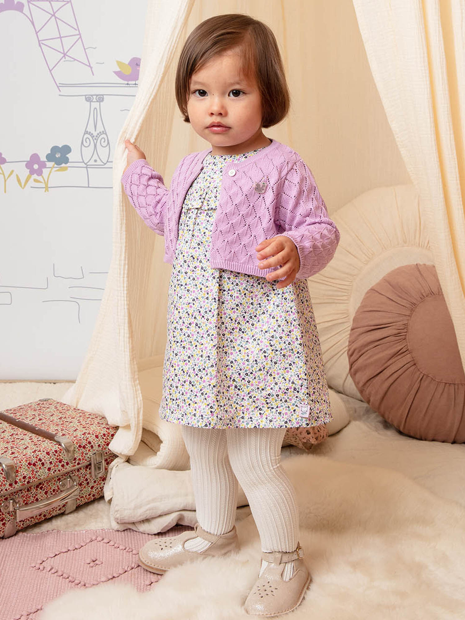 Robe bloomer bébé fille clearance