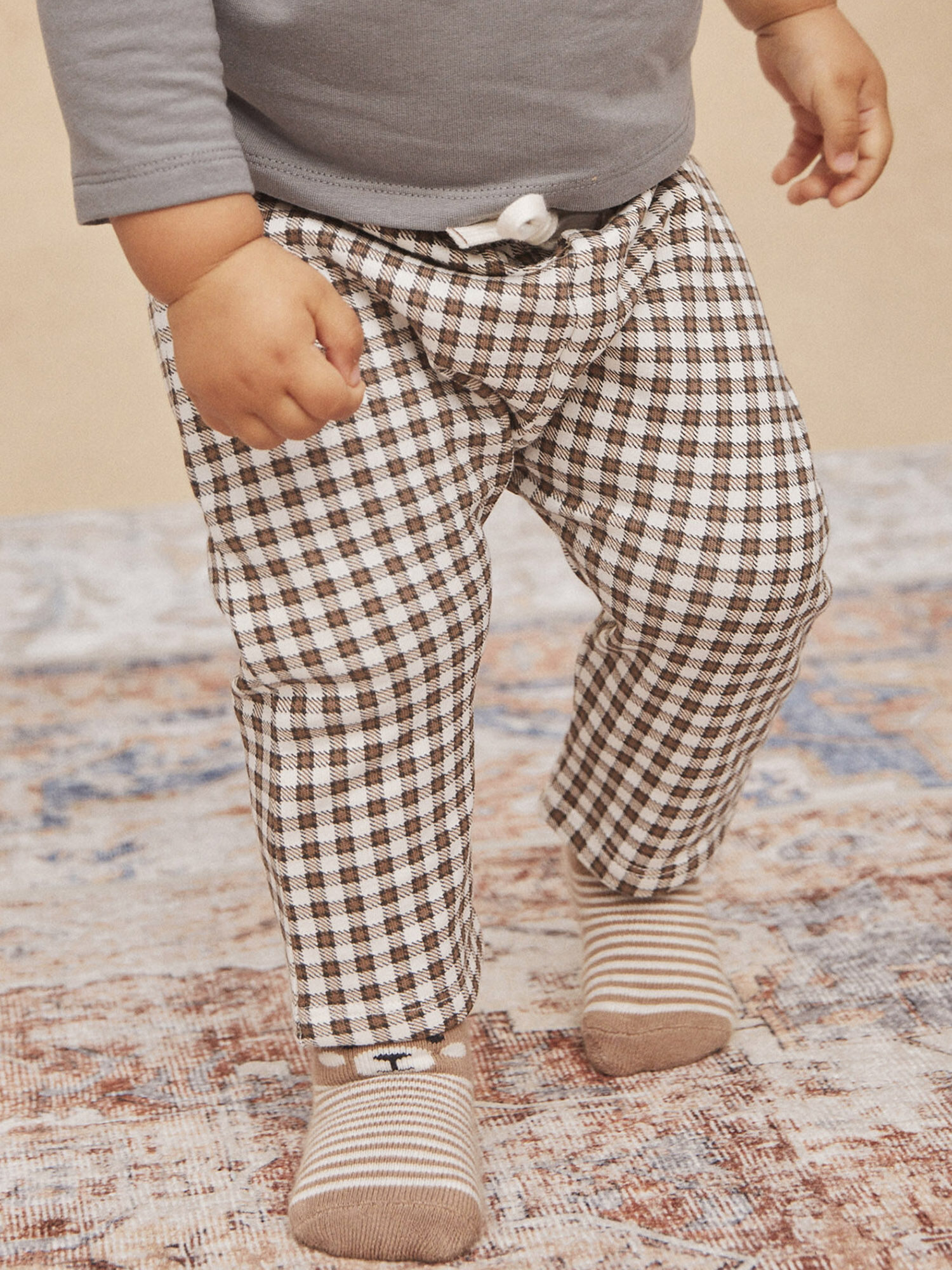 Pantalon carreau sales garcon