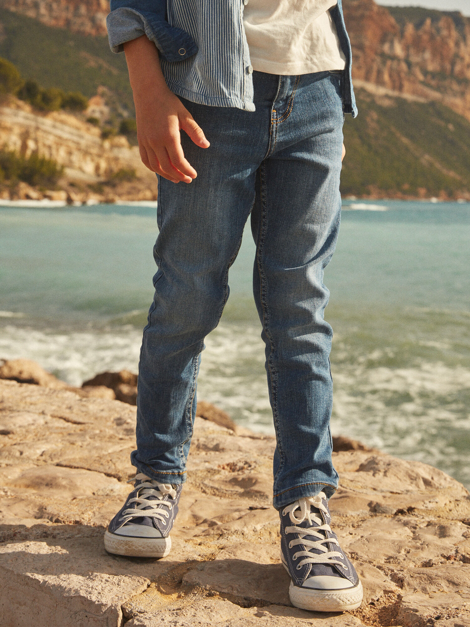 Jean slim gar on