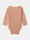 Lot de 3 bodies imprimé ou uni Bébé Fille NEFANTINE / 25H5BFC2BDL001