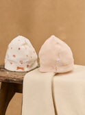 Lot de 2 bonnets de naissance NOUR / 25H0AF21BNA318