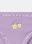 Lot de 3 culottes Etoile en jersey MLITRETTE / 25E5PF42SLR202