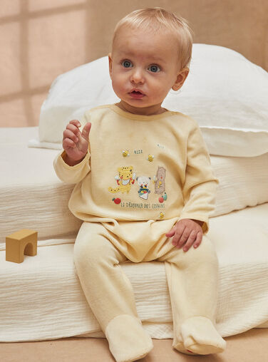 Pyjama Ensemble de Pyjama Dors Bien Enfant Bébé Combinaison Hiver