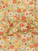 Robe jaune RYLOVETTE / 19E2PFH1ROB010