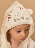 Poncho de bain rayée à capuche  MISIMON / 25E4BGC1CDB005