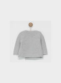 Gilet Gris chiné PAUWEL / 18H0NG12GIL943