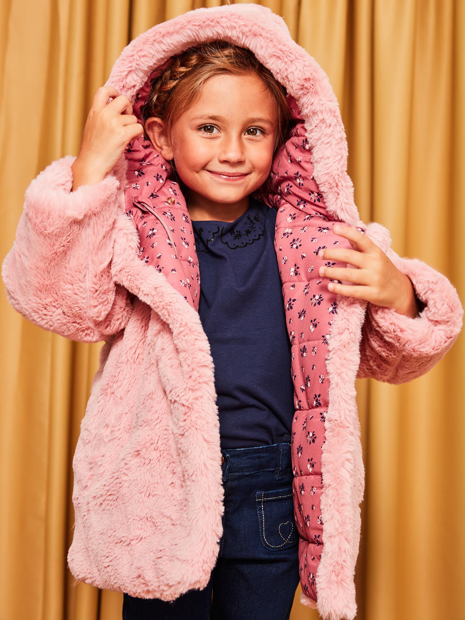 Doudoune deals rose enfant