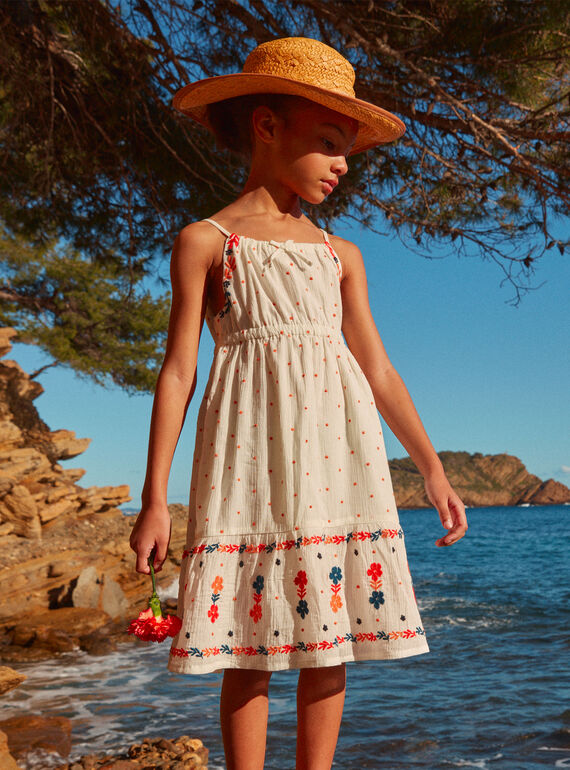 Robe Bain de Soleil Ecrue KLOBROETTE / 24E2PFS2RBS001