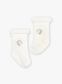 Haut, bas de pyjama et chaussettes gris clair GOKAY / 23H0CML2ENS001
