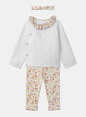 Ensemble de jour haut + pantalon+ Bandeau MOUGEOTTE / 25E0CF22ENS000