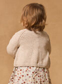 Cardigan chiné fleurs  MABELLE / 25E1BF71CAR006