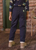 Pantalon chaud Marine LALICAGE / 24H3PGS1PAN070