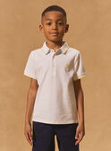 Polo Blanc MMIBASAGE 2 / 25E3PGT2POL001