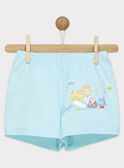 Pyjama bleu et blanc REJADETTE / 19E5PFJ2PYJ000