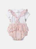 Ensemble body et barbotteuse en gaze de coton MOISETTE / 25E0CFI2ENS312
