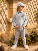 Veste de costume bleue MRELINAGE / 25E3PGL1VES213