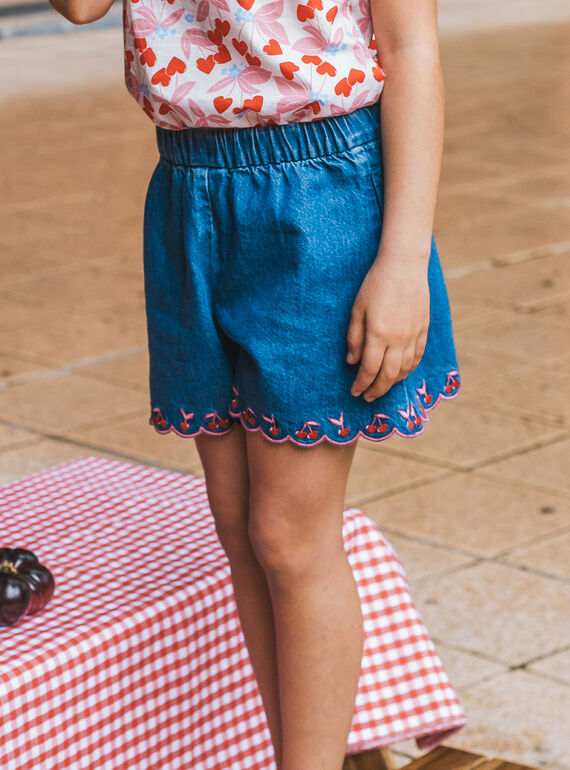 Short en jean large MLUJUETTE / 25E2PFQ1JPSK005