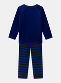 Pyjama Dino velours MUIVELAGE / 25E5PGE6PYJC209
