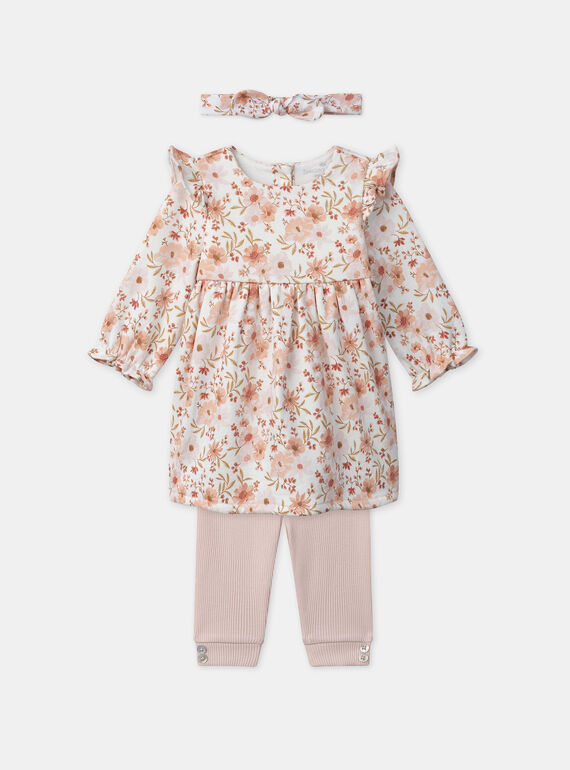 Ensemble de jour robe + pantalon+ bandeau NOLWEN / 25H0CF12ENS001