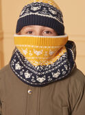 Snood jacquard tricolore LISBOAGE / 24H4PG72SNO070