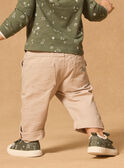 Pantalon en twill retroussable MAGERARD / 25E1BG91PAN007