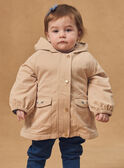 Parka 3 en 1 beige Bébé Fille NIMAUD / 25H1BFE1PAR080
