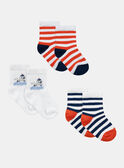 chaussettes lotx3 Ecru KACESAR / 24E4BG42LC3001