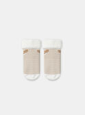 Lot de deux paires de chaussettes de naissance NOUI / 25H0AM21SOQ001