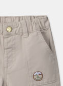 Pantalon en twill retroussable MAGERARD / 25E1BG91PAN007