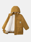 Parka 3 en 1 jaune Garçon NINODAGE / 25H3PGE3PARI821