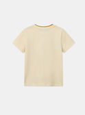 Tee Shirt Manches Courtes Jaune KOBALLAGE / 24E3PGD3TMCB103