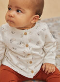 Haut, bas de pyjama et chaussettes gris clair GOKAY / 23H0CML2ENS001