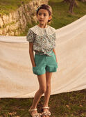 Short coton lin ceinture MLESORETTE / 25E2PFO1SHOC242