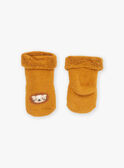 3 chaussettes beiges à animation animaux GANASH / 23H4BGI1LC3007
