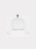 Cardigan ecru NADIVINE / 18E1BF82CAR001