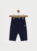 Pantalon bleu marine RALEOPAUL / 19E1BGF1PAN070