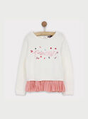 Pull blanc RABALETTE / 19E2PF41PUL001
